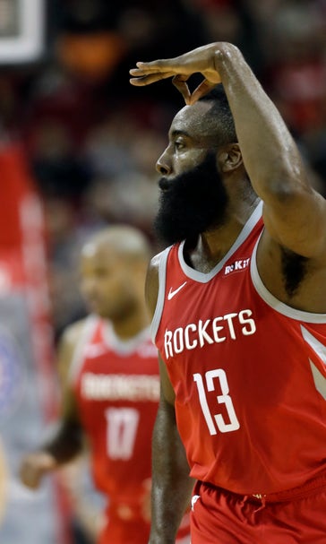 Harden scores 27 as Rockets rout Warriors 107-86